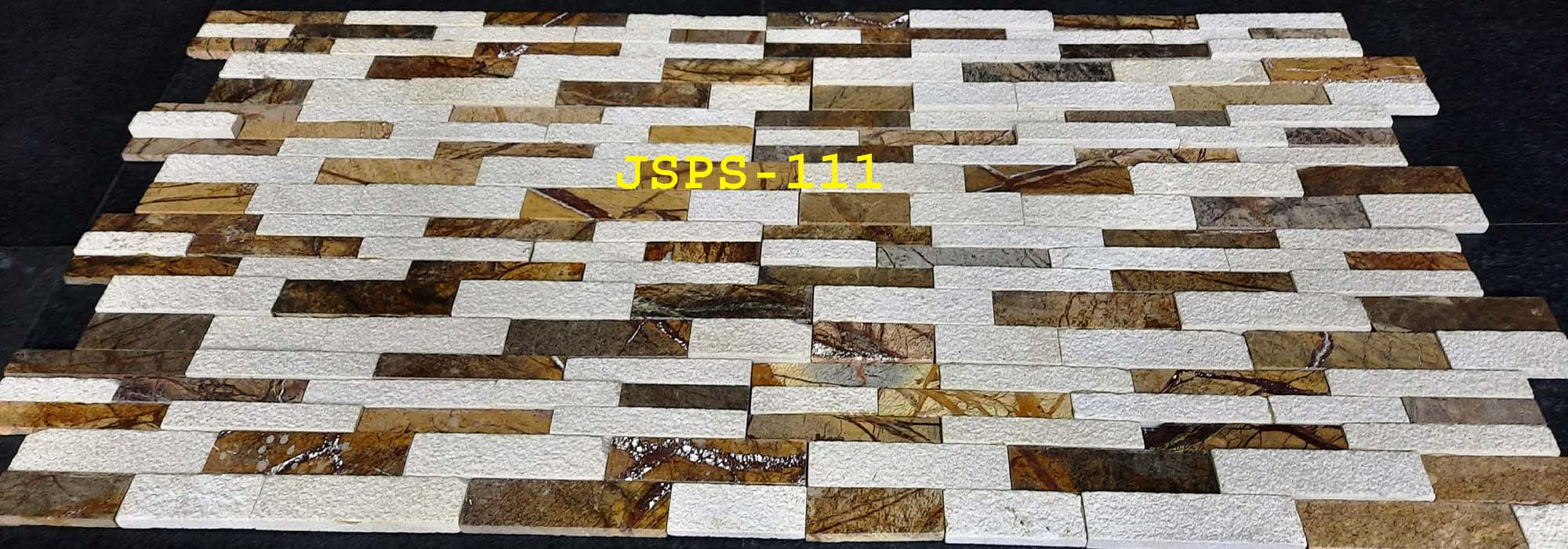White Brown Sandstone Marble Wall Cladding Stone Tiles